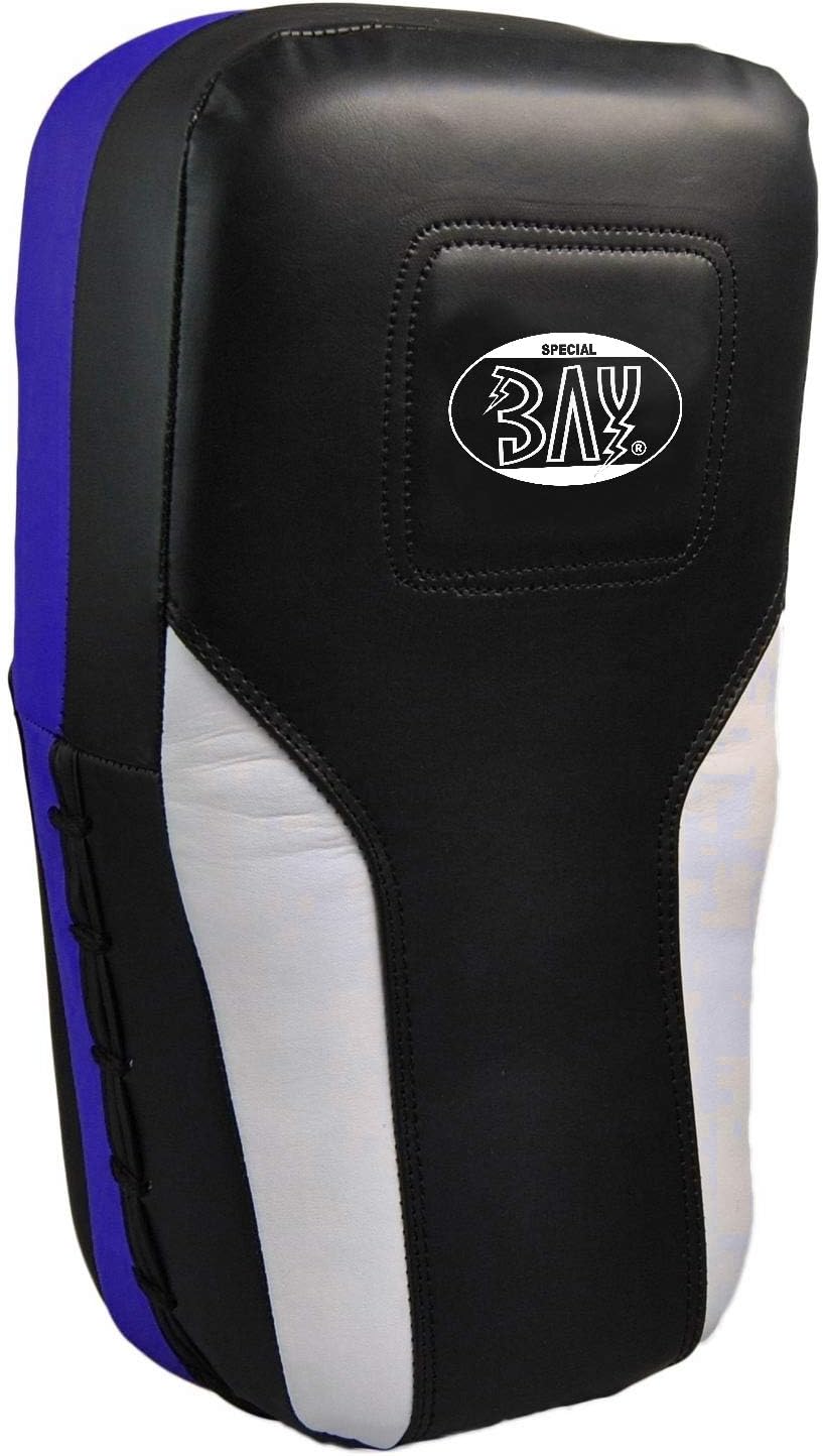 BAY LEDER PRO TECH Arm-Pratzen, Handpratzen, Armschlagpolster, vorgekrümmt, schwarz, Pratzen, krumm,