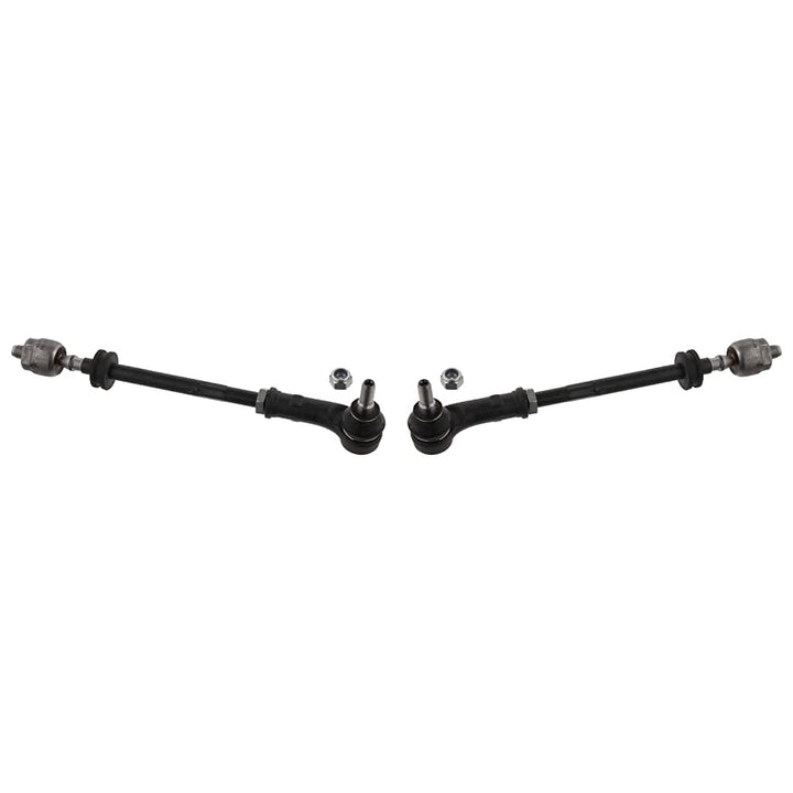febi bilstein 10589 Spurstange verstellbar, 1 Stück &amp; 10588 Spurstange verstellbar, 1 Stück Vorderac