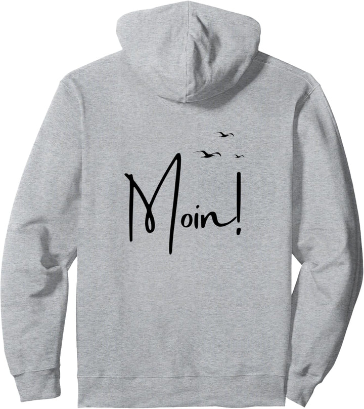 Moin; Norddeutsch für Anfänger, Ostsee Norden Spruch Moin Pullover Hoodie