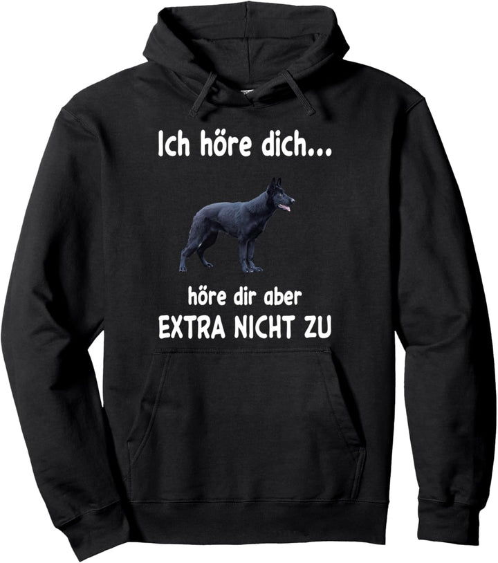 Schwarzer Schäferhund Hund - Schwarzer Schäferhund Pullover Hoodie