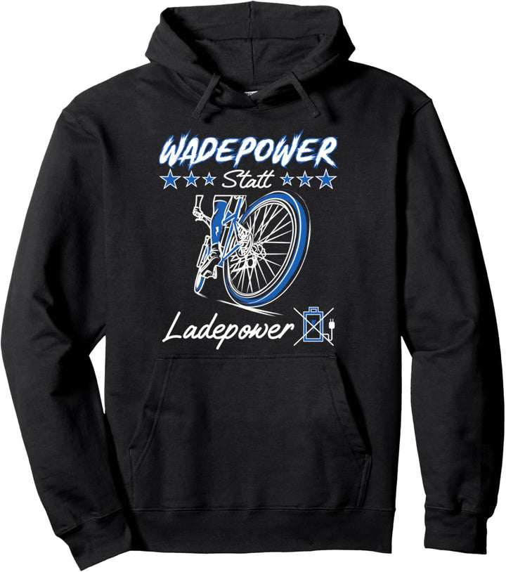 Waden statt laden - Wadenpower MTB Mountainbike Pullover Hoodie
