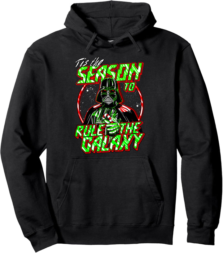 Star Wars Darth Vader Tis The Season Holiday Poster Pullover Hoodie