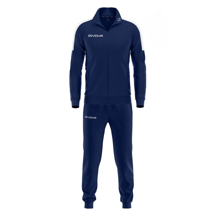 Givova Unisex Kinder Tuta Revolution Sportset, Mehrfarbig, M