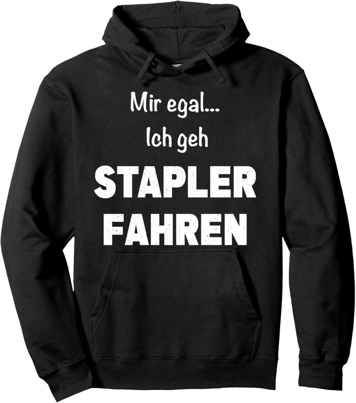Gabelstapler Fahrer Staplerfahrer Stapler Transport Hubwagen Pullover Hoodie