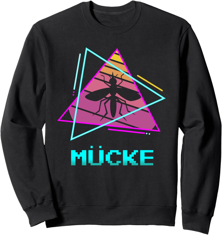 Retro Mücke Mücken Sweatshirt