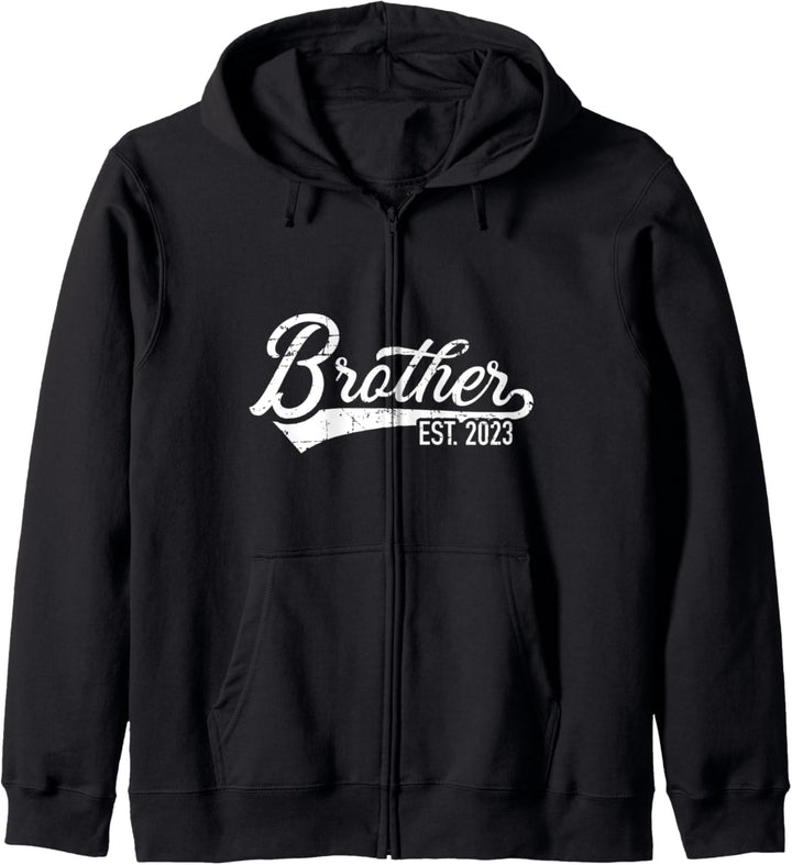 Brother est 2023 for bro to be Kapuzenjacke