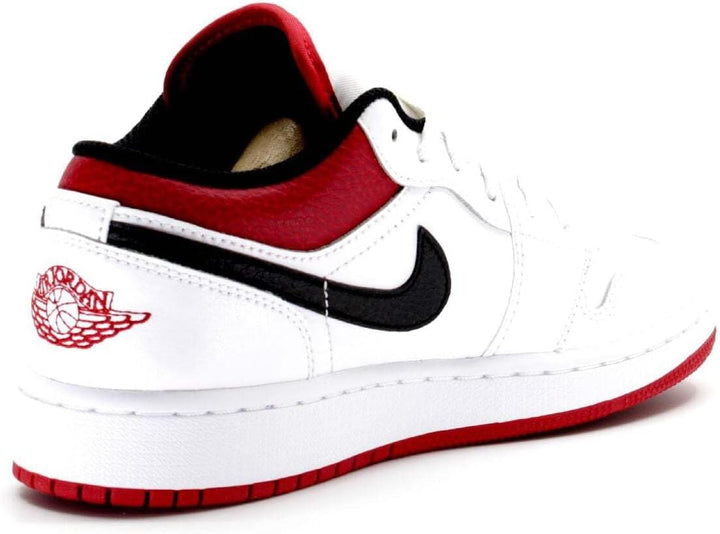 Nike Herren Air Jordan 1 LowBasketballschuh 42 EU Weiss, 42 EU Weiss