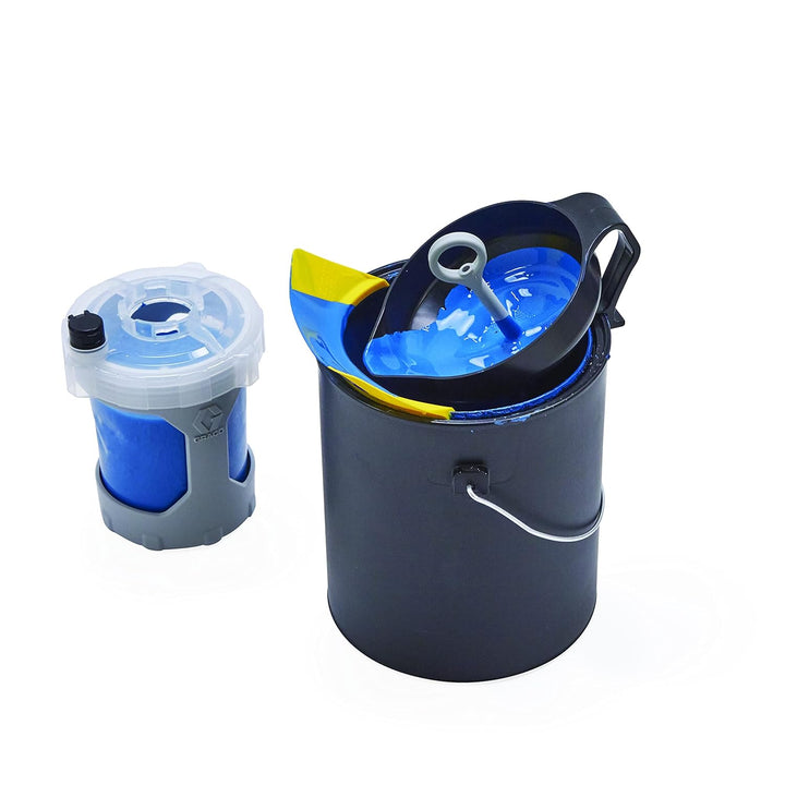 Graco 18B057 Trichter-Sieb-Satz – für tragbare Magnum-Farbspritzgeräte von Graco, Schwarz/Grau