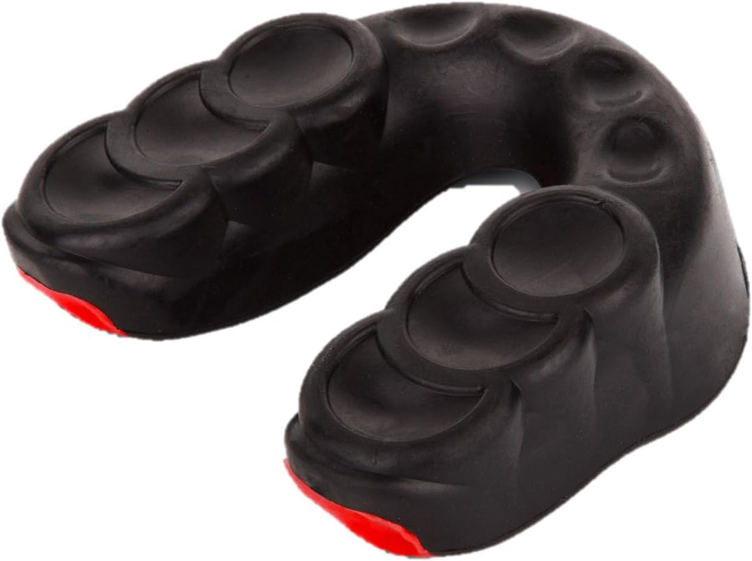 Venum Challenger 3.0 Mma Sparring Handschuhe, Schwarz/Schwarz, M Bundle mit Mundschutz, Bundle mit M