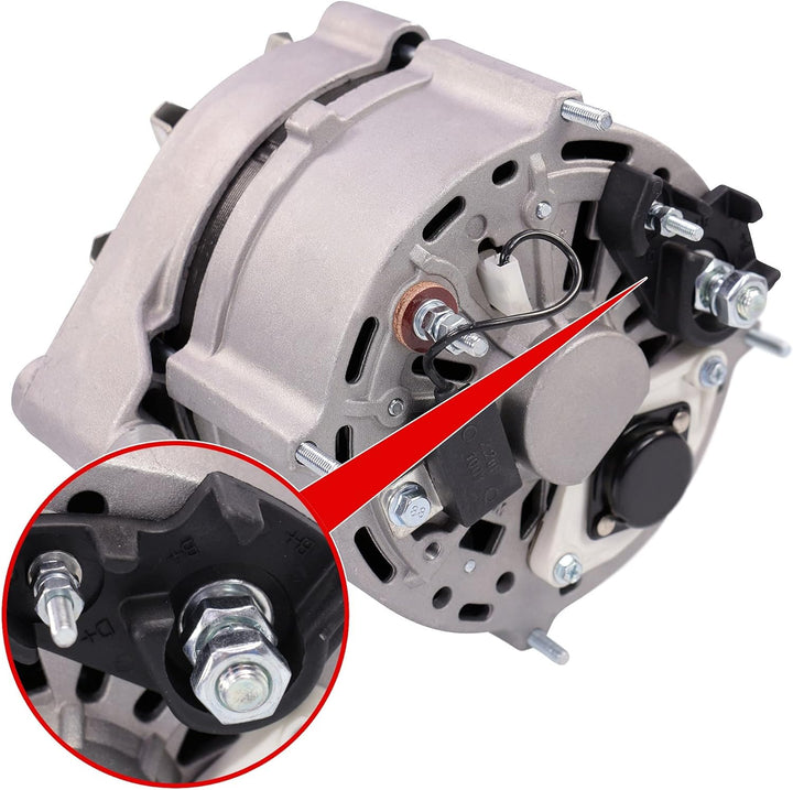 ATEC GERMANY 1x Lichtmaschine 14V 90A Kompatibel mit SEAT TOLEDO I (1L2), VW GOLF 2 (19E, 1G1), JETT