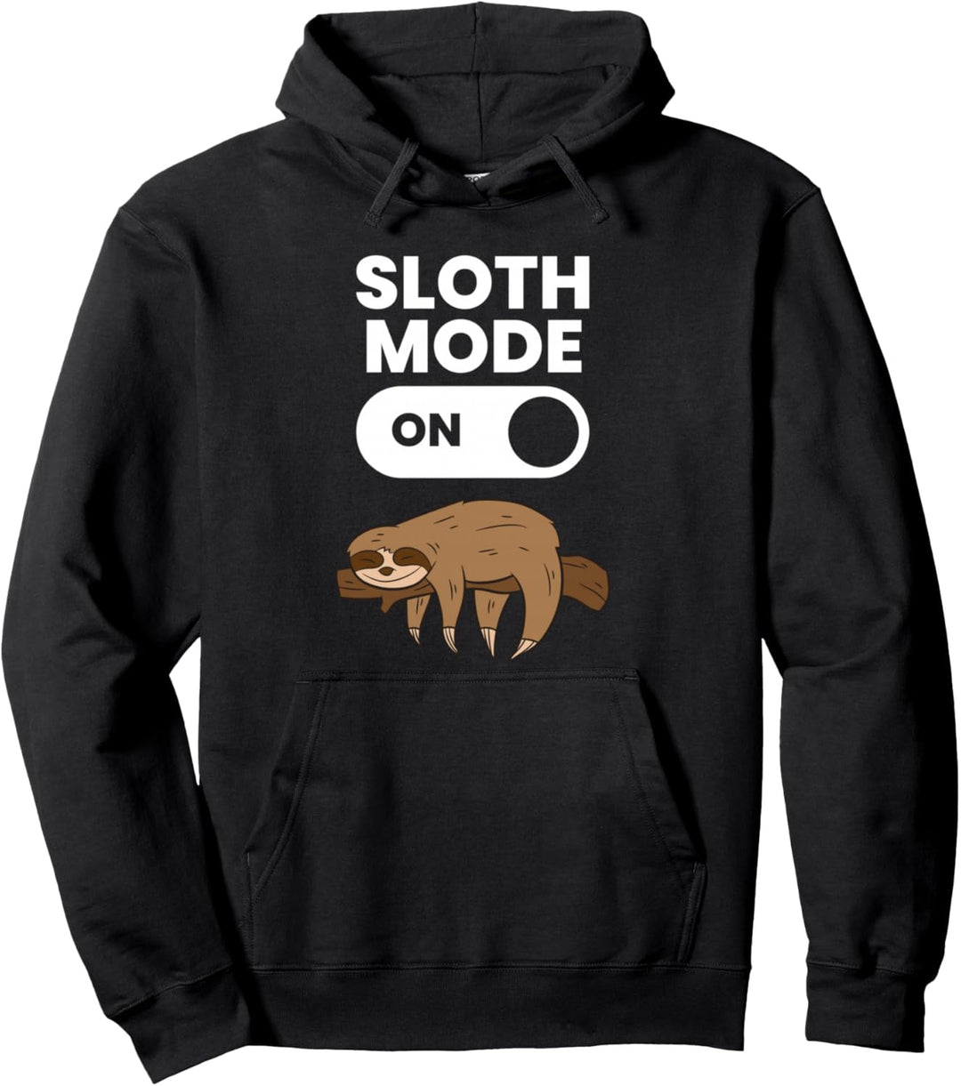 Niedliches Faultier-Geschenk, Liebesfaultier-Modus Pullover Hoodie