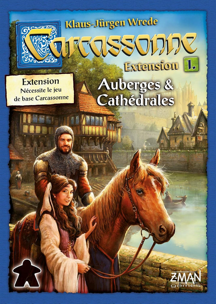 Asmodee Carcassonne Ext. Herbergen &amp; Kathedralen, Ext. Herbergen &amp; Kathedralen