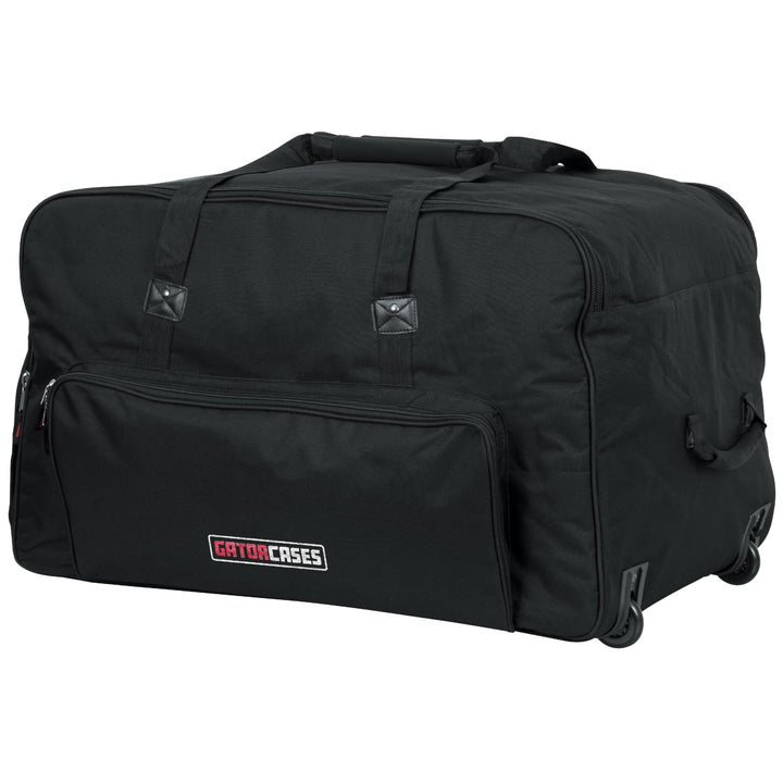 Gator Cases Rollende Lautsprechertasche für 15"-Lautsprecher im Standardformat mit einziehbarem Trag