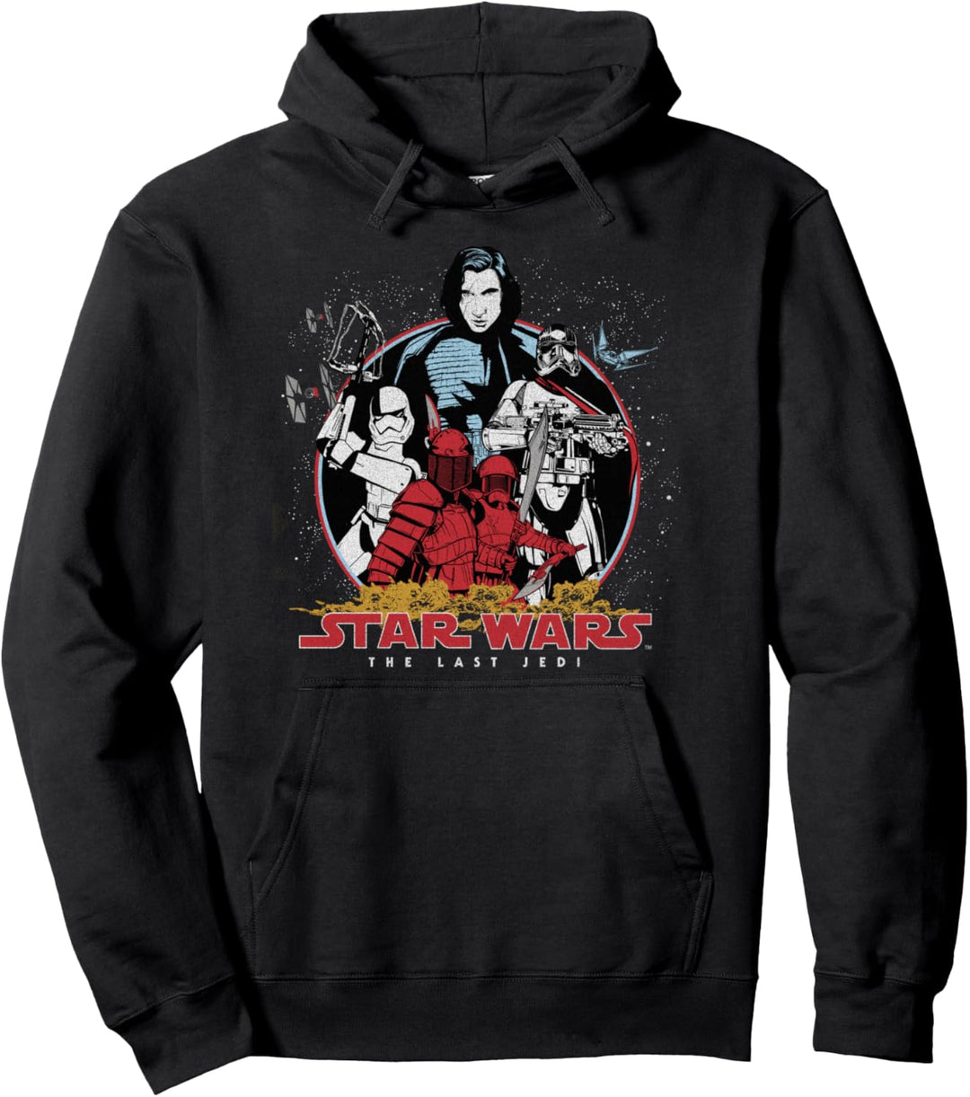 Star Wars Last Jedi Kylo Ren Has Friends Pullover Hoodie
