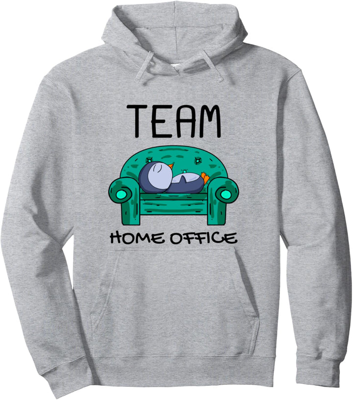 Geschenkidee Team Home Office Pinguin Pullover Hoodie