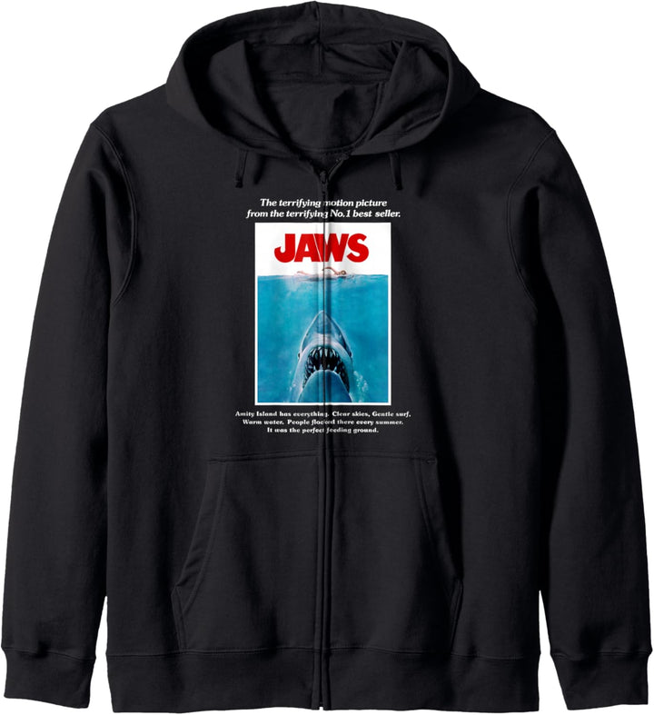 Jaws Movie Poster Kapuzenjacke
