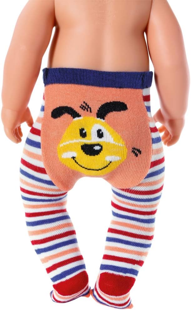 BABY born Strumpfhose 2 x 43cm, gelb / gestreift, Gelb / Gestreift