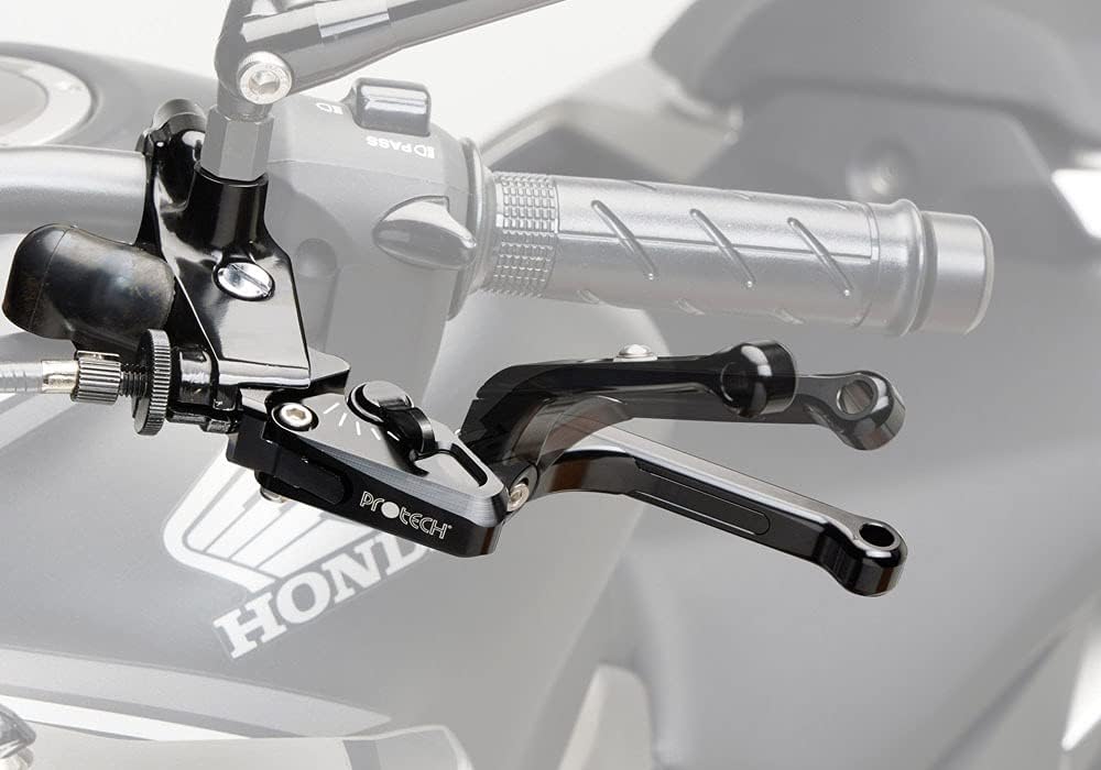 PROTECH Kupplungshebel RACE schwarz kompatibel mit KAWASAKI ER-6f Bj. 2006-2008