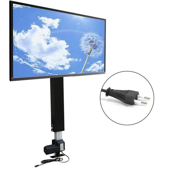 Elektrisch TV Lift Ständer 700mm Hub Standfuss für 26-57 Zoll Fernseher Elektrisch TV Lift Standfuss