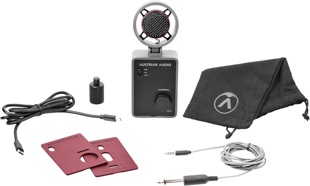 Austrian Audio | MiCreator Studio | Studio-Kondensatormikrofon &amp; USB-C Audio-Interface | Plug-and-Pl