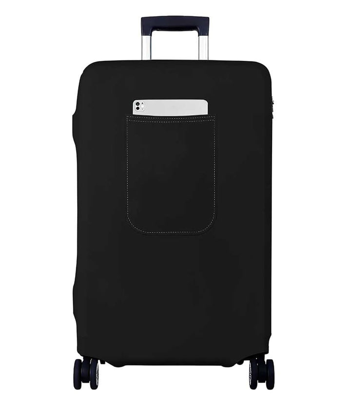 Morbuy Elastisch Kofferschutzhülle, Klein Kofferhülle Schwarz mit Reissverschluss, Suitcase Luggage