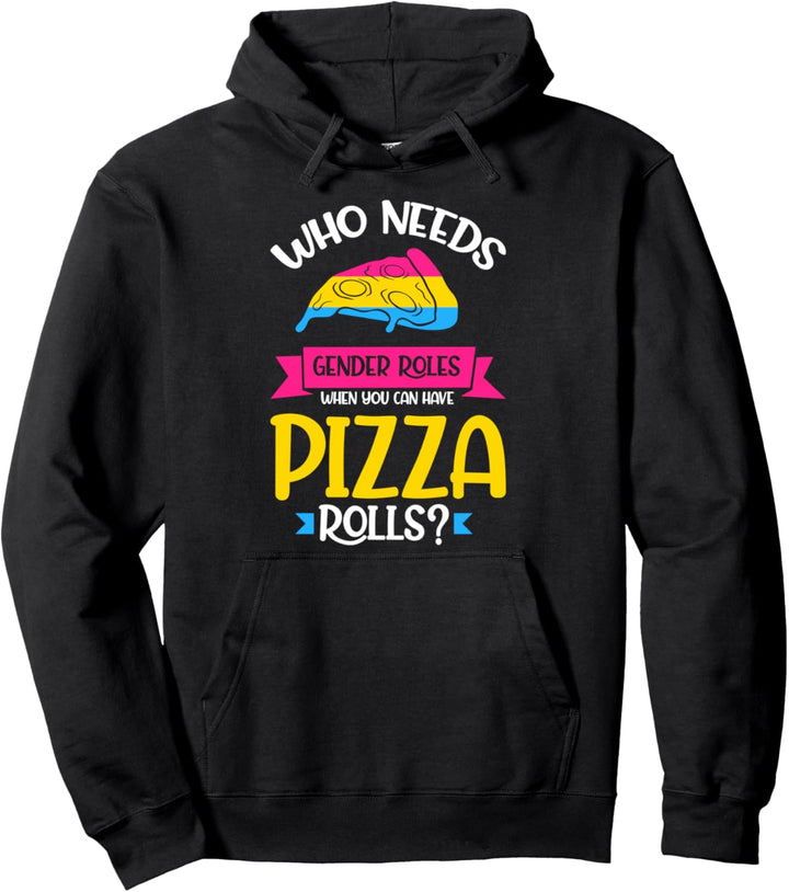 Wer braucht Geschlechterrollen Non-Binary Pullover Hoodie