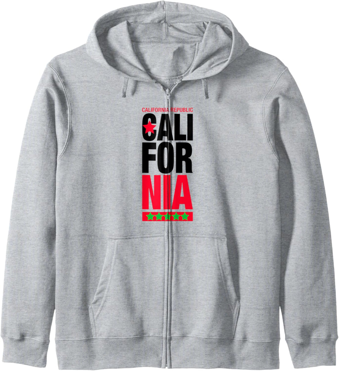 California Tee Shirts, Cool California Republic Graphic Kapuzenjacke