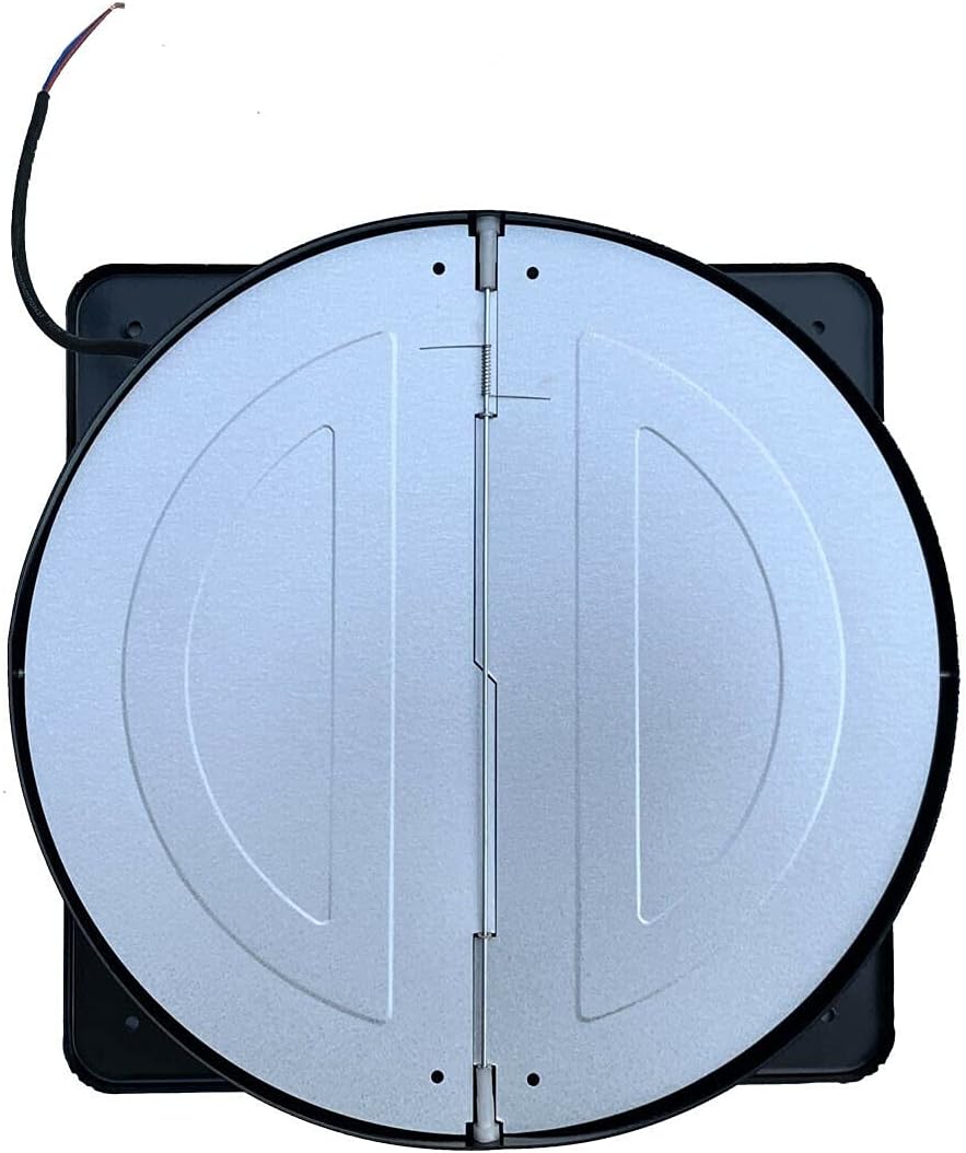 ECUTEE 120W 12" Axiallüfter 2650 m³/h Abluftventilator 300mm Axialventilator Küchenabluftventilator