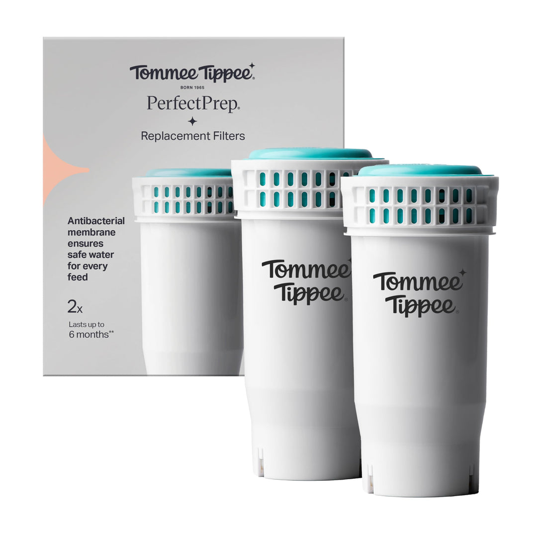 Tommee Tippee Perfect Prep-Ersatzfilter, Packung mit 2, Kompatibel mit allen Perfect Prep-Maschinen,