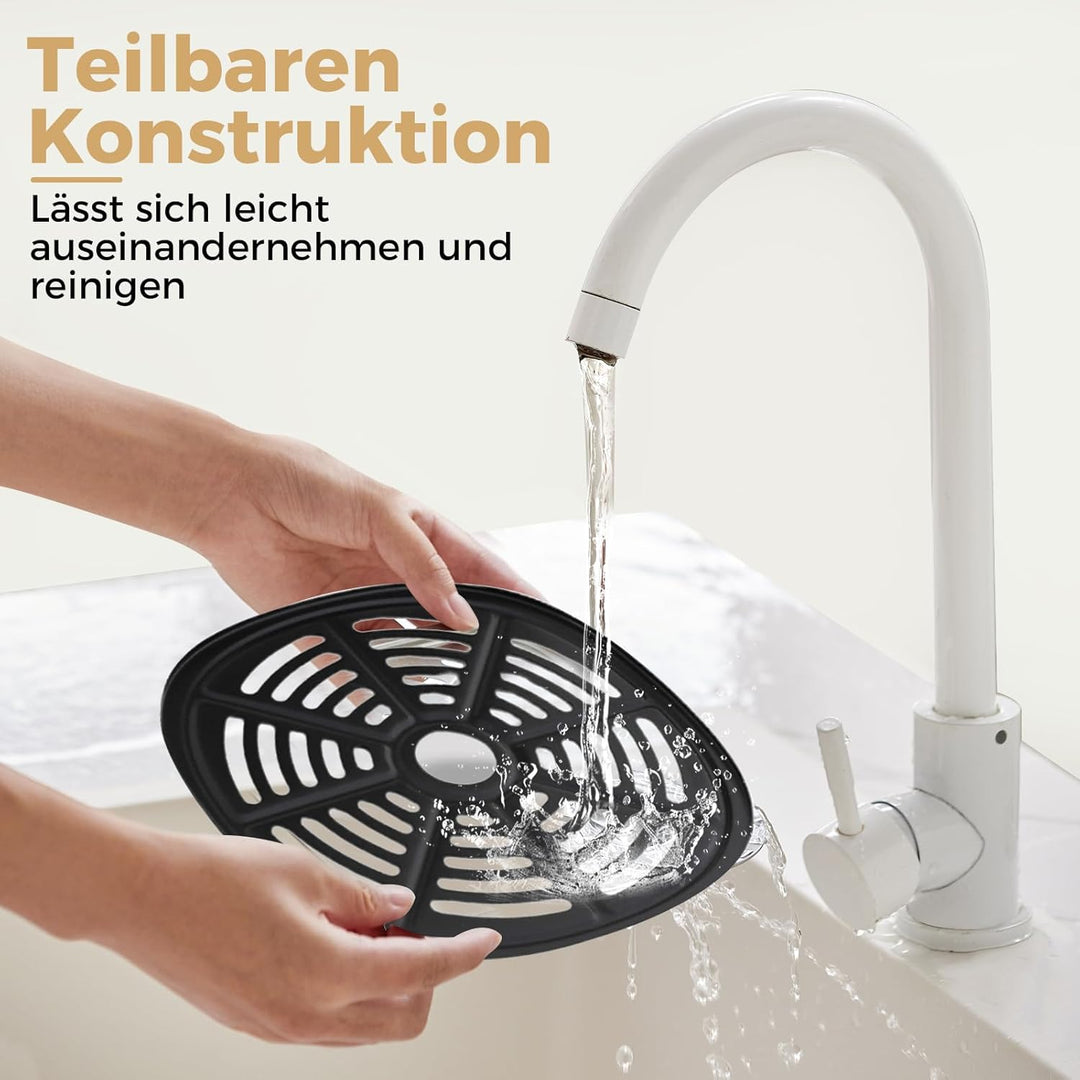 1350W Heissluftfritteuse 3.3L Smart Airfryer mit TouchScreen &amp; Timer, 80–190 °C Einstellbaren Temper