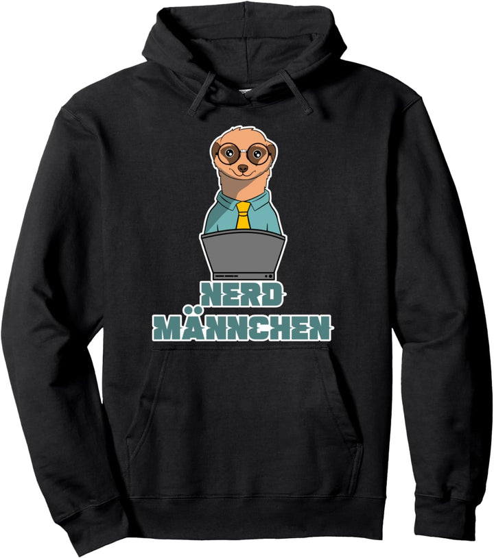 Erdmännchen Surikate Scharrtier Afrika Zoo NERDmännchen Pullover Hoodie