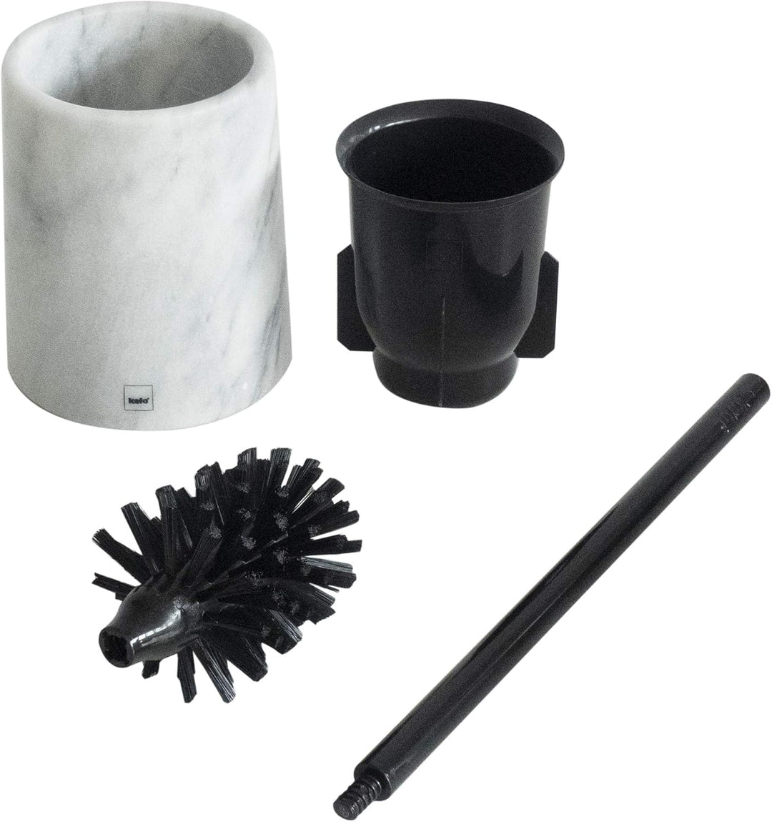 kela Varda Collection Marmor Weiss Klobürsten-Set, Klobürsten-Set