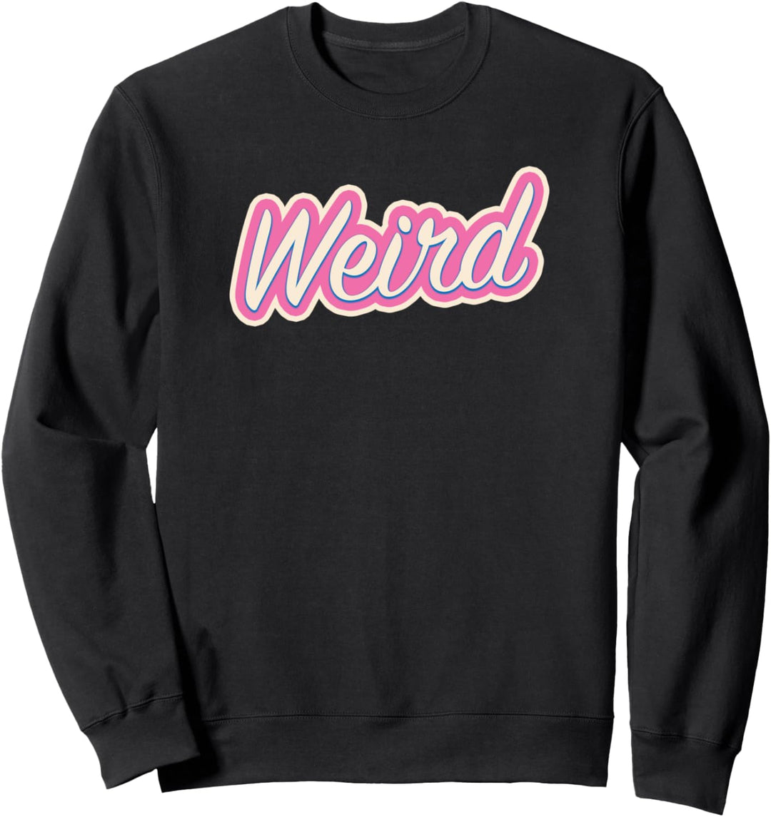 Seltsamer Retro Vintage Sweatshirt
