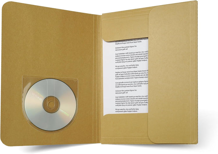CD Tasche selbstklebend | transparent | unten rund,ohne Klappe | CD Hülle zum kleben | CD, DVD, Blu-