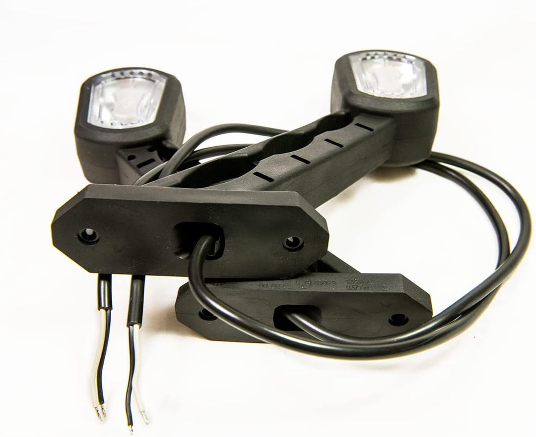 2 x LED Gummi Begrenzungsleuchte Seitenleuchte 12V 24V mit E-Prüfzeichen Positionsleuchte Auto LKW P