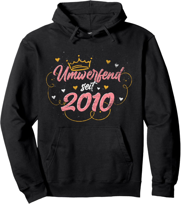 Umwerfend seit 2010 Geschenk Frauen 11 Geburtstag Pullover Hoodie