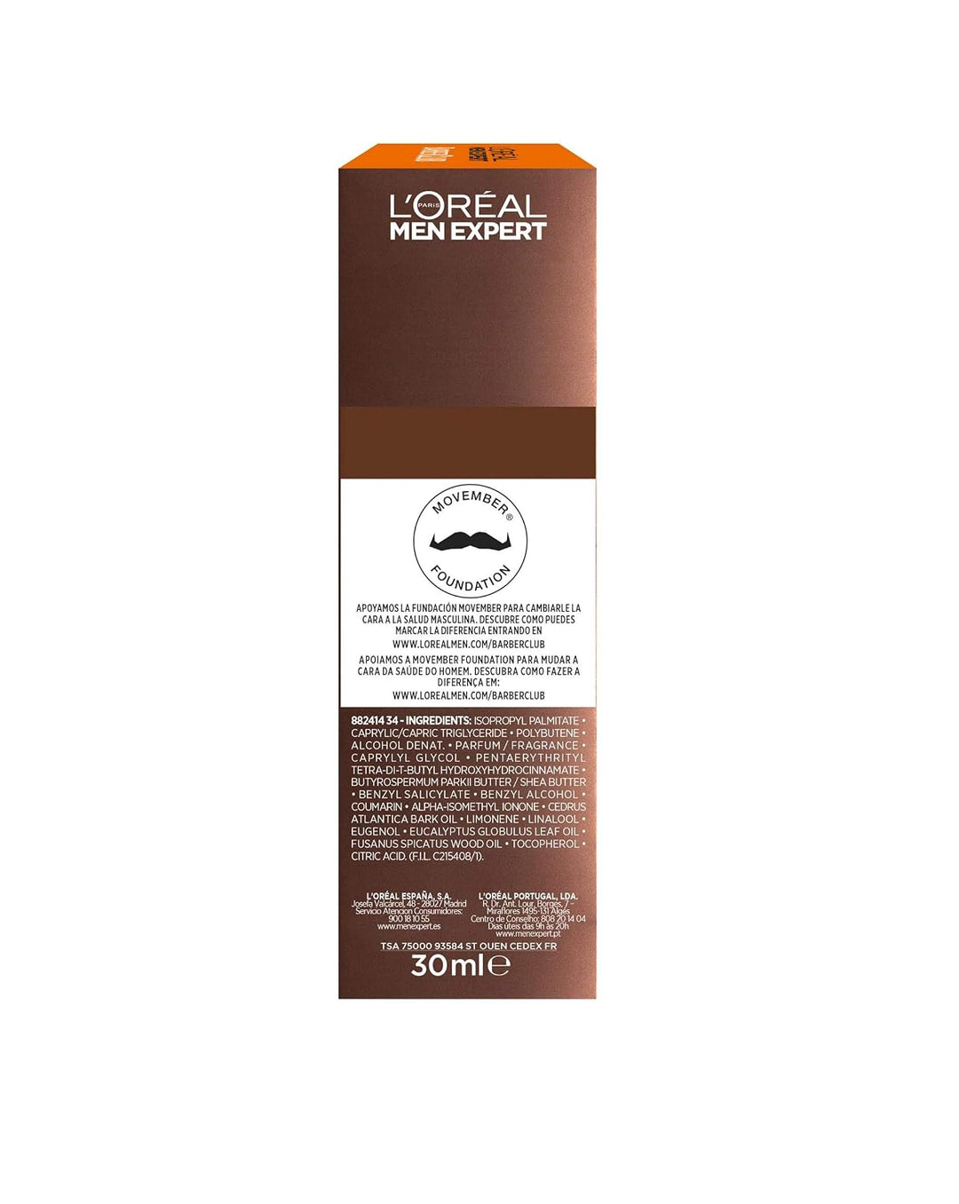 L´Oreal Men Exp.Barb.Aceite 30 Bartöl, 30 ml, Bartöl, 30 ml