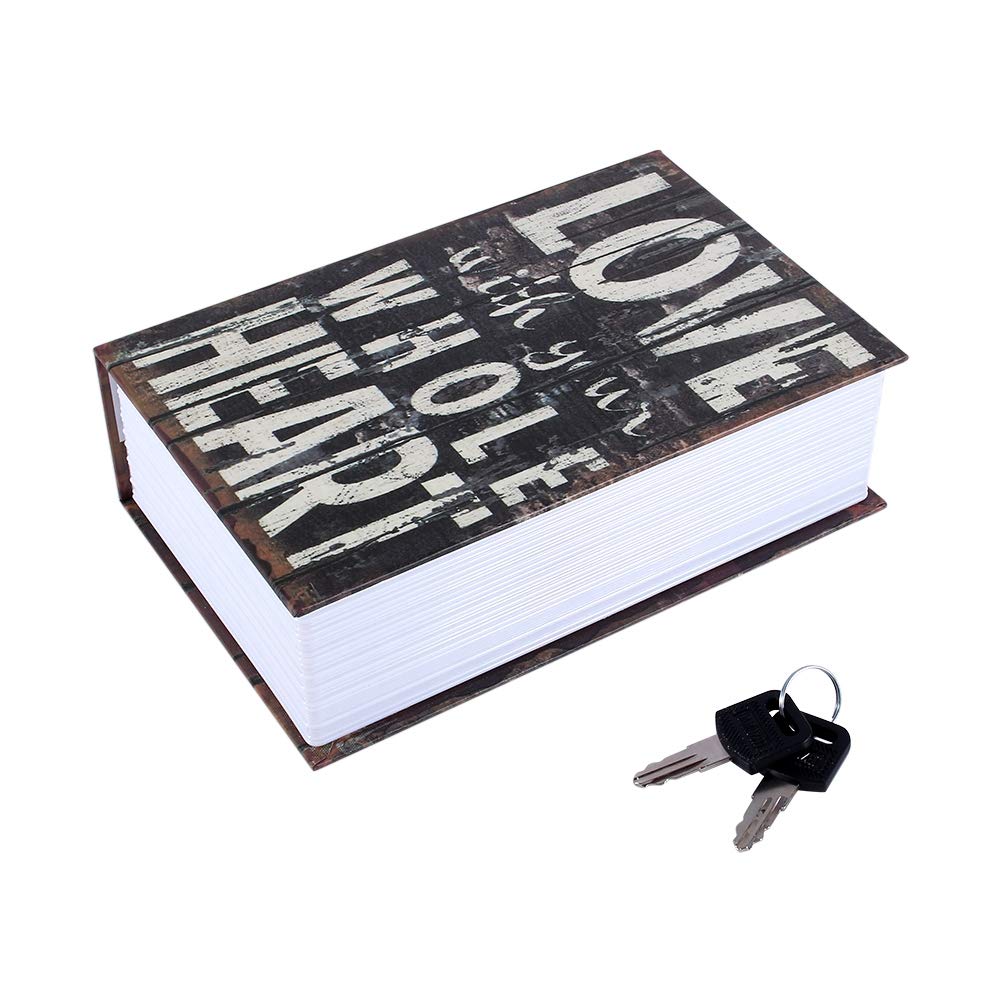 Sicherheitswörterbuch, Wörterbuchbuch Secret Safe Security Box, Geld-Bargeld-Schmuck-Schliessfach fü
