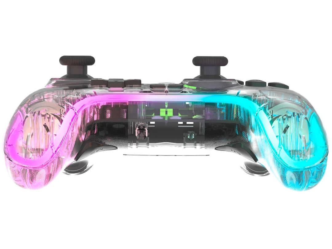Speedlink RAIT NX RGB Gamepad - Controller PC wireless Bluetooth oder USB, Hall Effekt Sensoren, tra