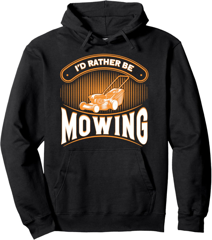 Rasenmäher Hobbygärtner Rasen Mähen Pullover Hoodie