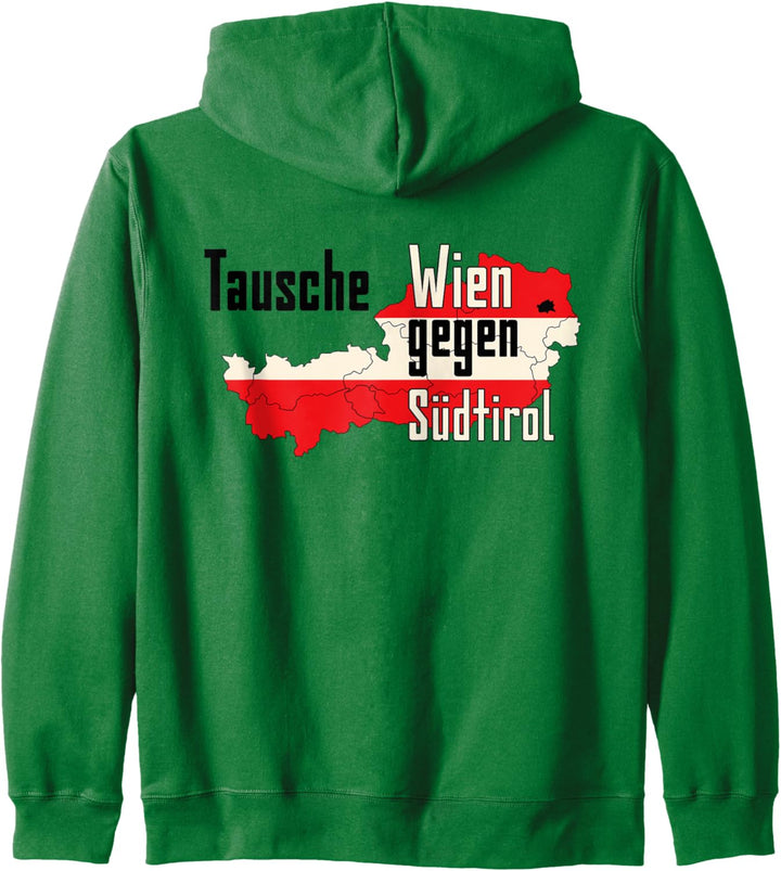 Tausche Wien gegen Südtirol Kapuzenjacke