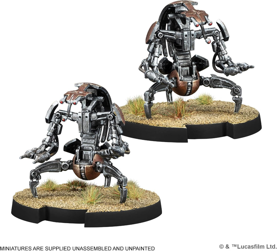 Asmodee, Star Wars: Legion – Separatist Alliance Starter Set (Separatistenallianz-Starterset), Atomi