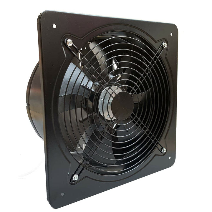ECUTEE 120W 12" Axiallüfter 2650 m³/h Abluftventilator 300mm Axialventilator Küchenabluftventilator