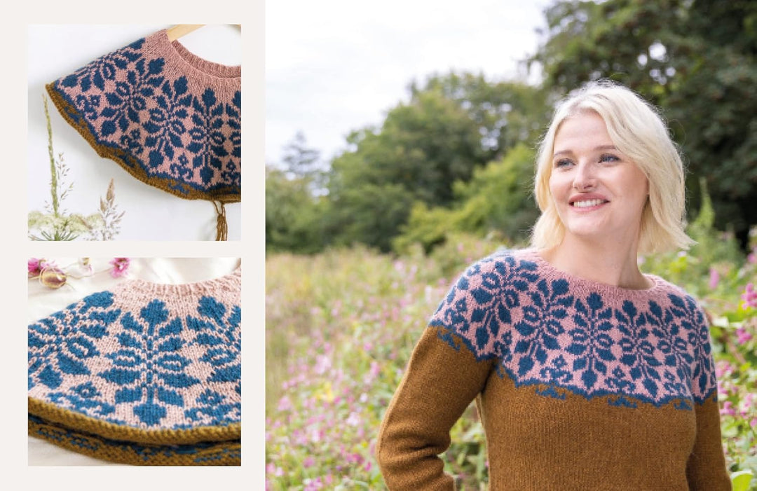 Skandinavische Top-down-Pullover: 12 Strickmodelle mit aussergewöhnlicher Rundpasse, Taschenbuch