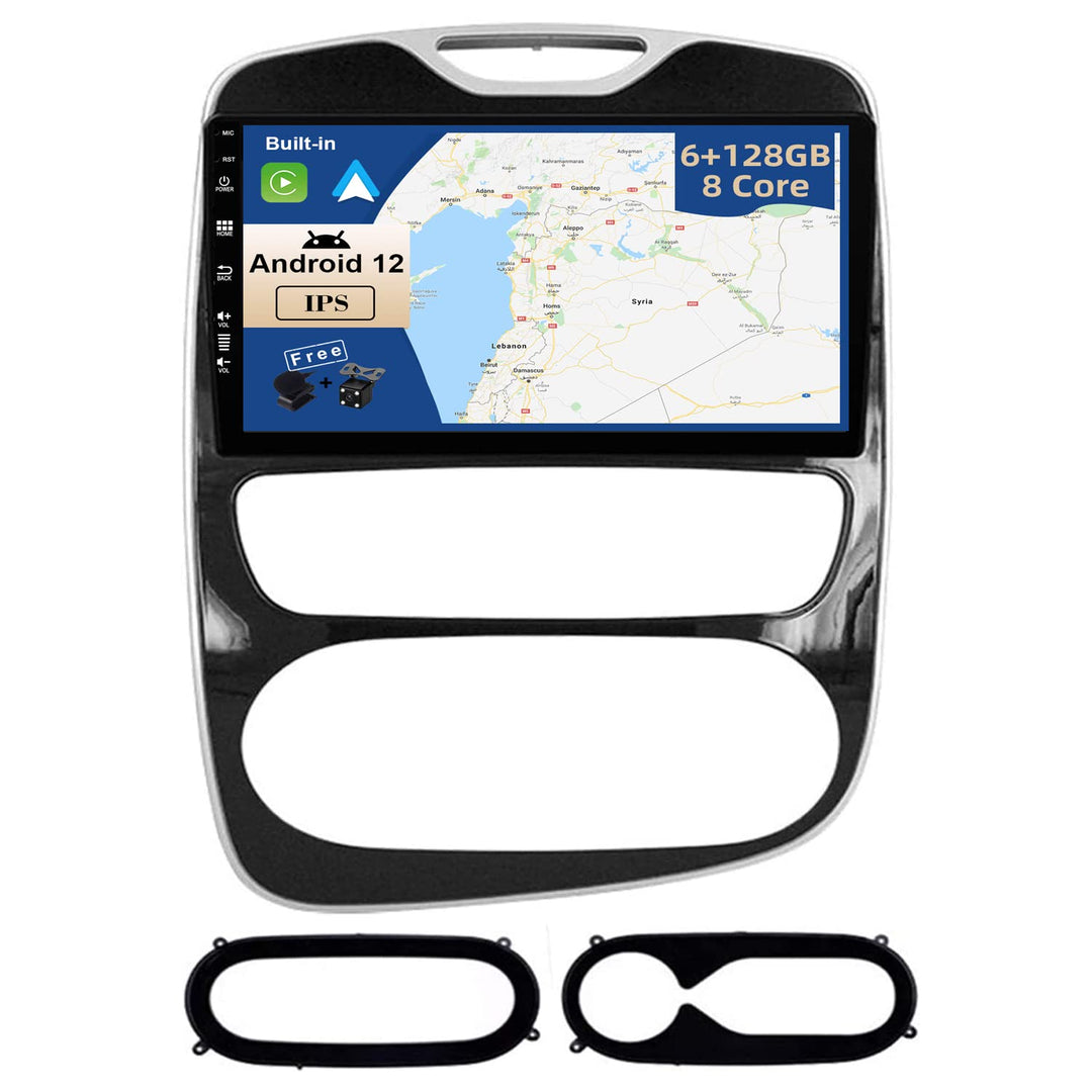 JOYX - [6G+128G] - Android 15 IPS Autoradio Passt für Renault CLIO (2013-2019) - Kabellos CarPlay/An