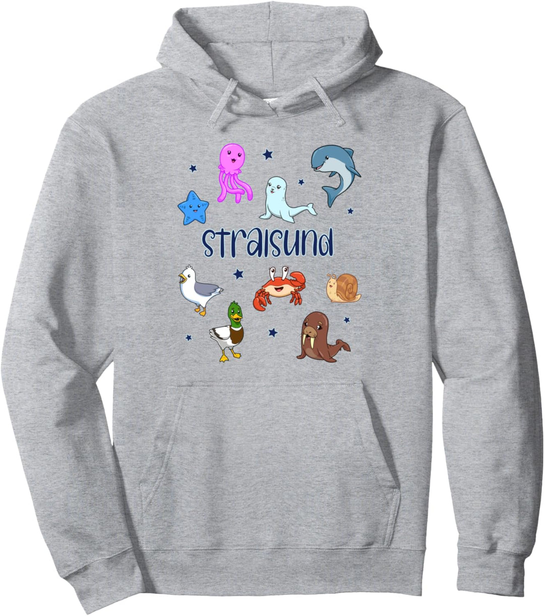 Tierwelt in Stralsund Pullover Hoodie