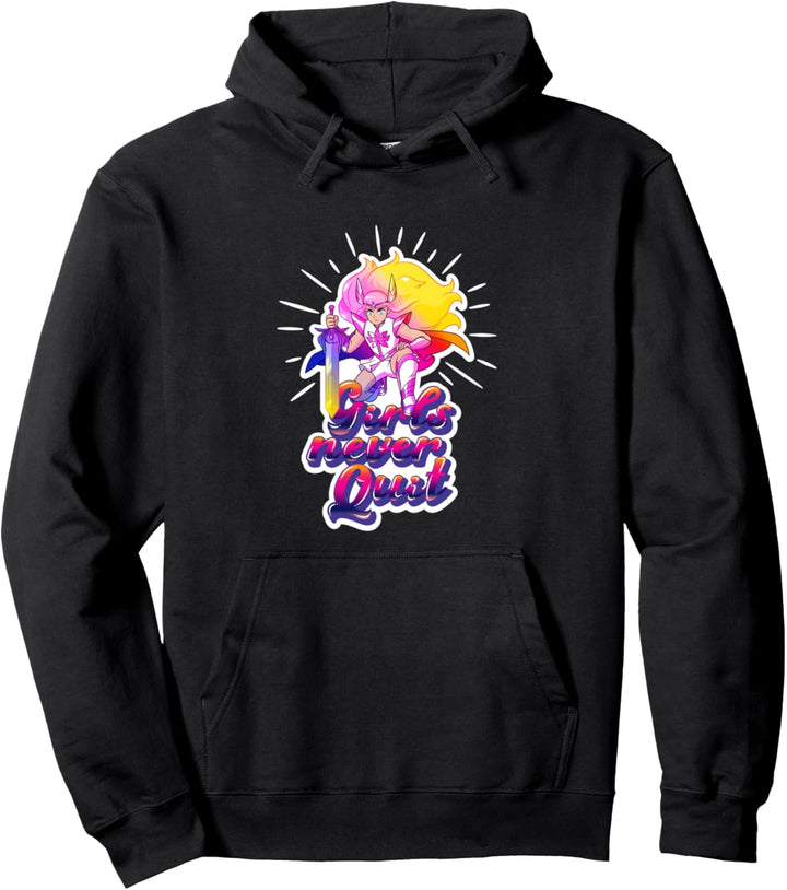 She-Ra Girls Never Quit Pullover Hoodie