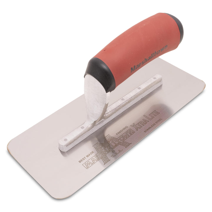 Marshalltown MXS11SSD 11 x 3 3/4 SS Veneziansche Putzkelle-DuraSoft Griff, Silber, 279x95 mm