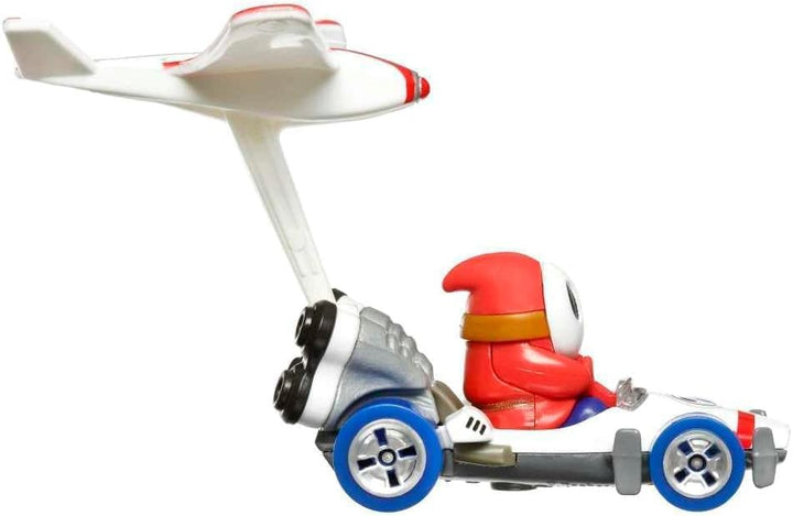 Hot Wheels Modellauto Die Cast Mario Kart GLIDER Shy Guy B-Dasher Plane Glider Super Mario HDB46 - M