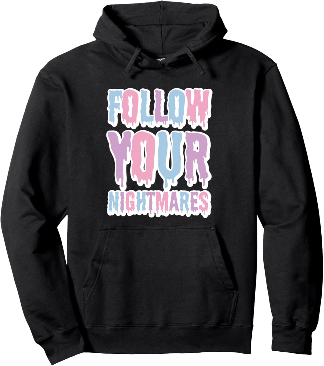 Süsses Kawaii Pastell Goth Pullover Hoodie
